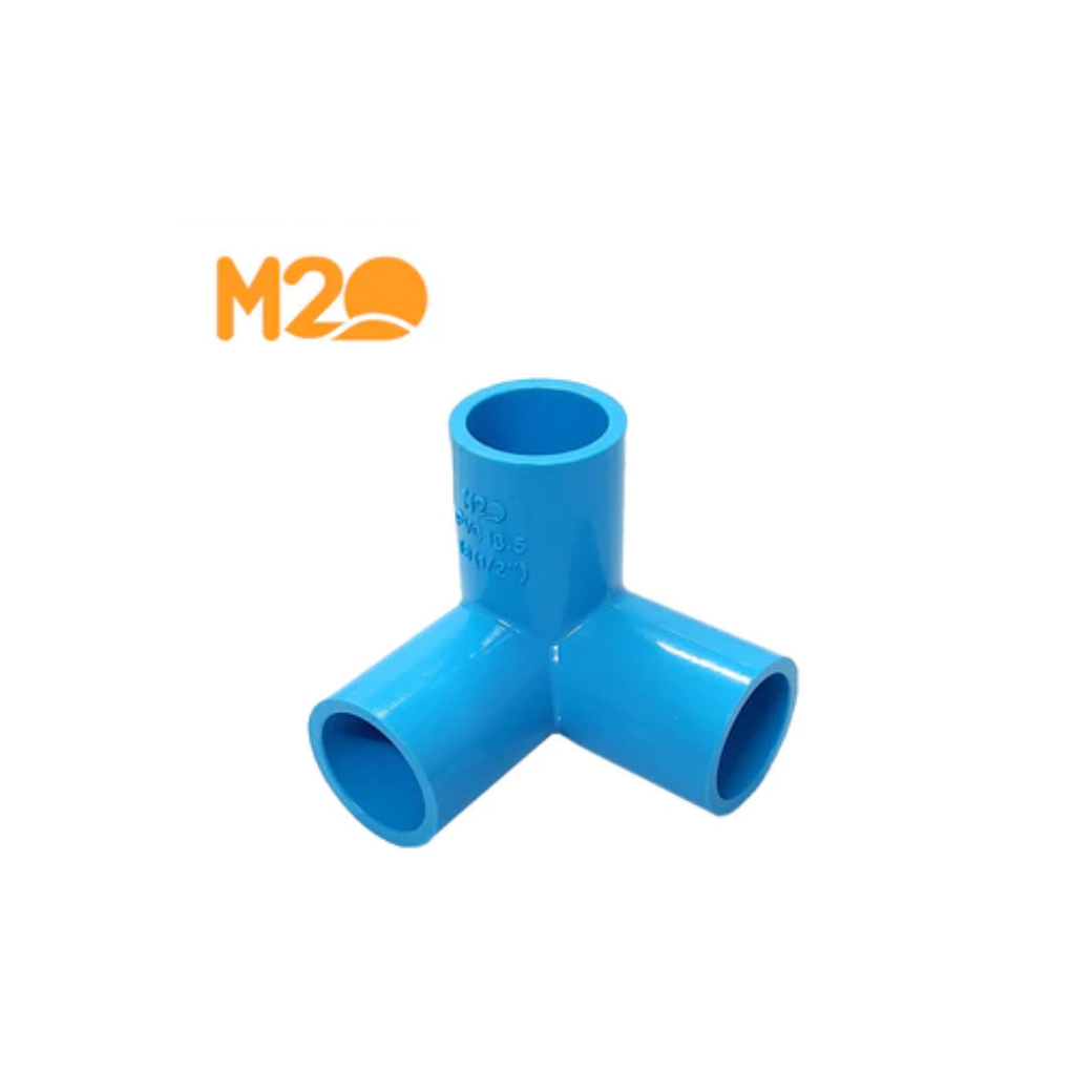 สามทางมุม PVC (M2O) 1/2 นิ้ว